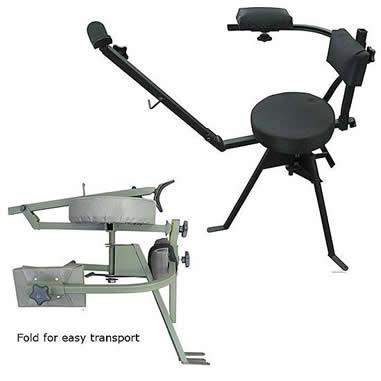 Lightweigh 360 Adjustable Hunting And Shooting Chair Durable