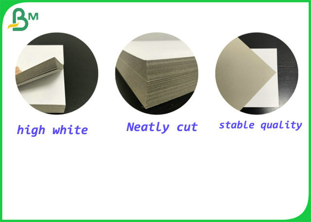 Printable 1.0 mm to 4.0 mm White-gray Cardboard For Rigid Boxes Making 