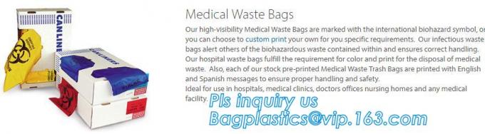 LDPE Asbestos Bags Transparent / Clear - Plain or Printed, Printed Asbestos Bag, Asbestos waste Bag, Asbestos Colour Fil 276