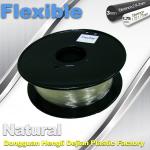 Soft pla filament 1.75 / 3.0 mm  Flexible 3d Printer Filament for 3d  printing