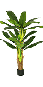 artificial banana tree fake tropical plants artificial plants for living room decor floor plants
