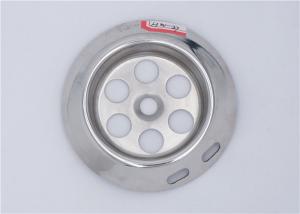 China Stainless Steel Bathroom Basin Strainer OD 67 mm 0.4 - 0.6 mm Thickness on sale 