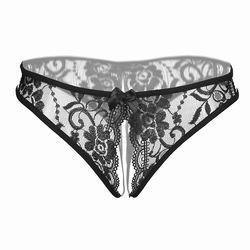 Sexy Lingerie Women&prime;s Underwear Sexy Hot Transparent Panties Open Thong