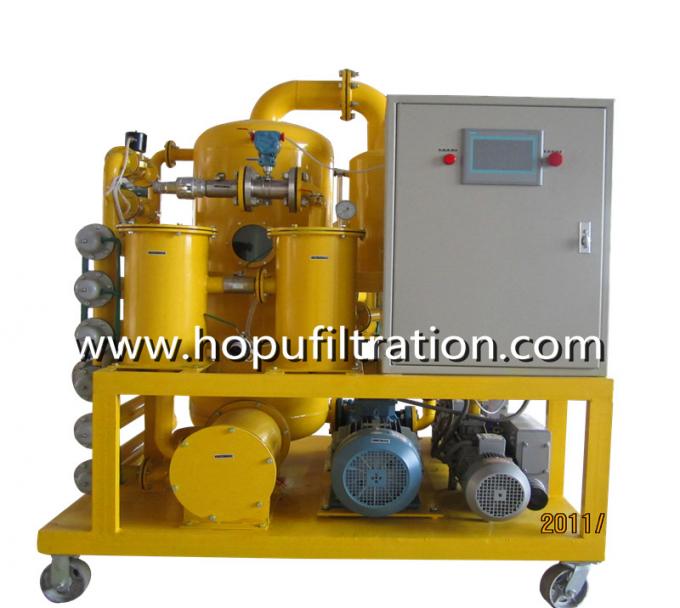 Vacuum Transformer Oil Purification Plant, mineral oil purifing and cleaning, power plant filter transformer oil device
