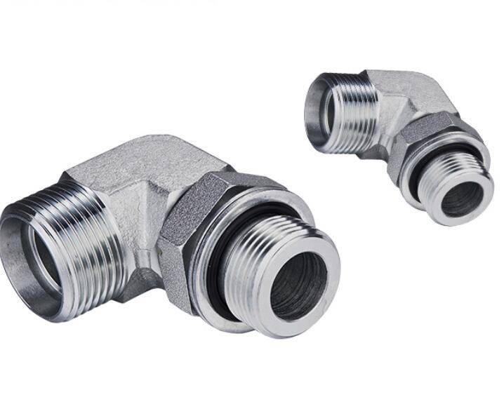 China High Quality Stainless Steel Screw Type Hose Coupling Fittings Hydraulic Hose Adapters Excavator Fittings