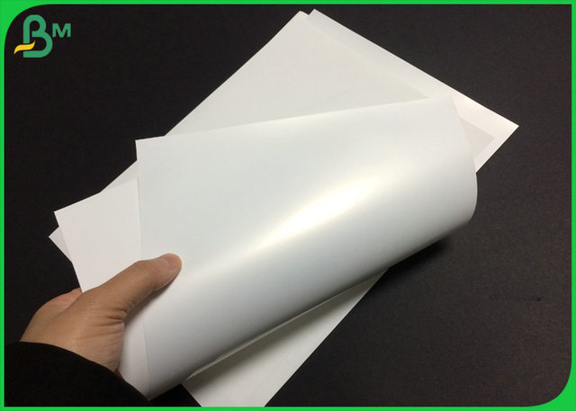 Matte 130um 150um Single-sided Inkjet Synthetic Paper For Advertisement Printing