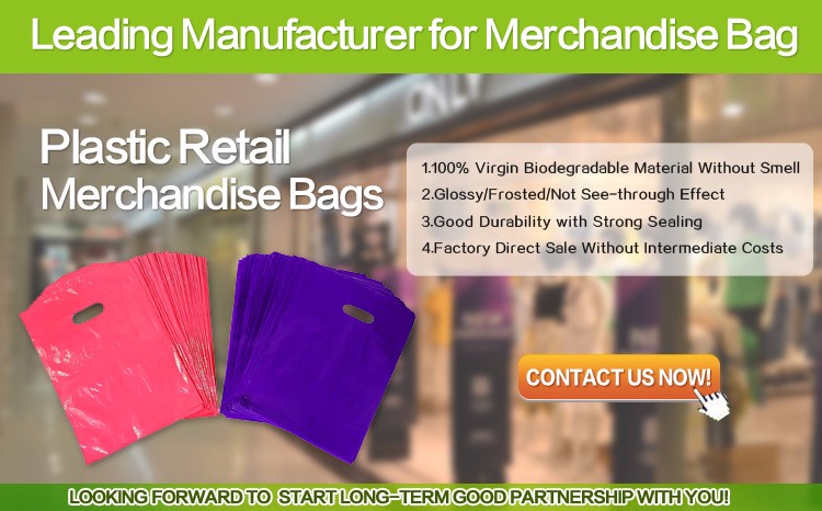 Wholesale Die Cut Handle Eco-Friendly Custom Design Shopping Gravure Printing Groceries Plastic Bags With Logo