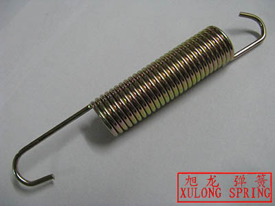 2.2mm wire color zinc coated extension spring used in electric generator