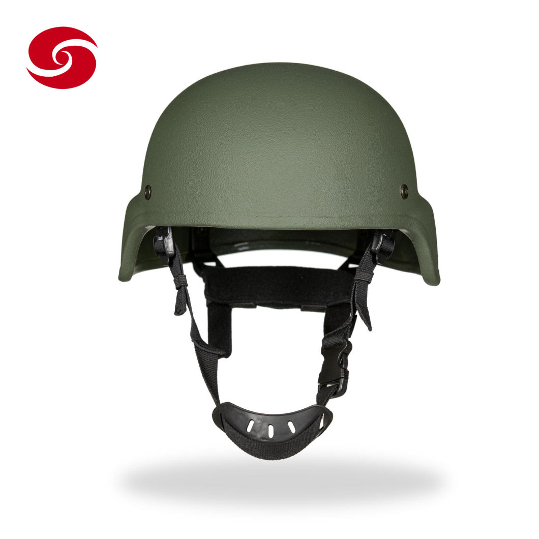 Green Us Nij 3A Pasgt Bulletproof Helmet for Army