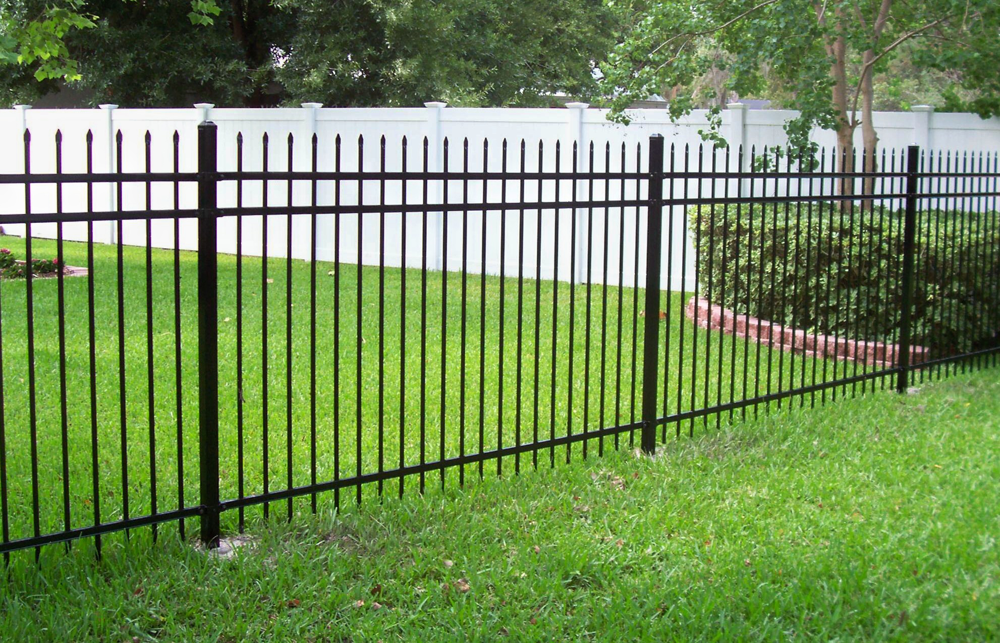 Beautiful iron gate and metal fence wrought iron zinc steel fence panels