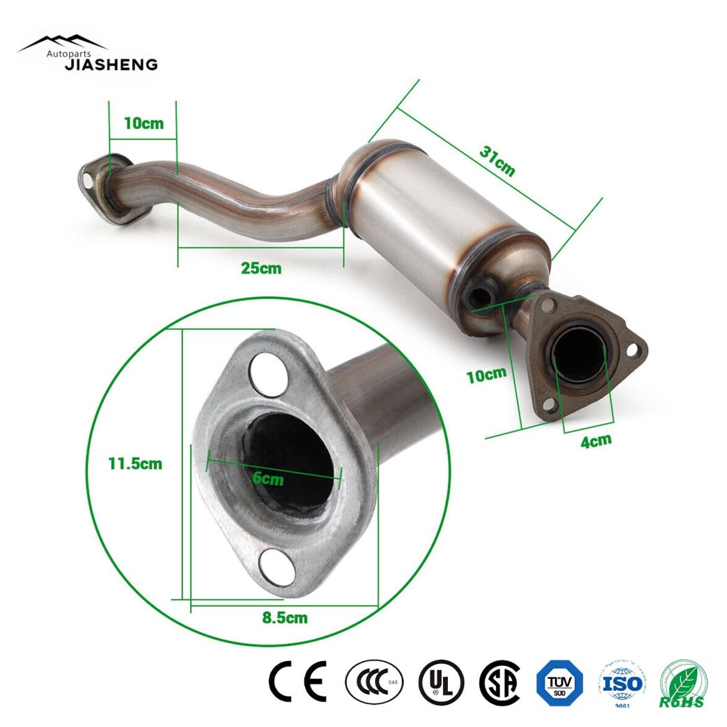 Honda Fit 1.5L L4 Competitive Price Automobile Parts Exhaust Auto Catalytic Converter with Euro 1
