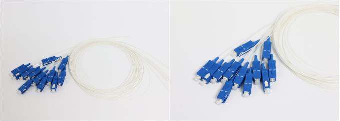 12 core Optical Fiber Pigtail with LSZH Jacket for SC Fiber Optic Connector 0