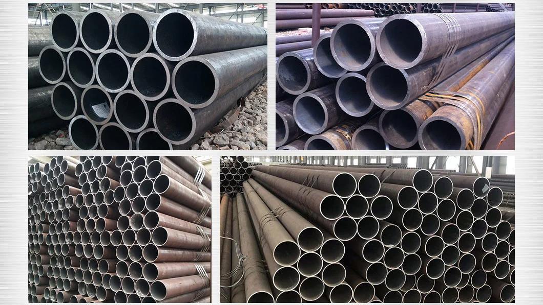 ASTM A283 T91 P91 4130 42CrMo 15CrMo Alloy Carbon Steel Pipe St37 C45 A106 Gr. B A53 20# 45# Q355b Seamless Carbon Steel Tube