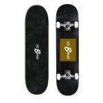 8 Layers North Maple Full Complete Skateboards 5inch Polished Truck With Print