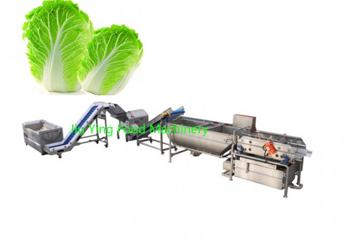 1000KG/H Salad Maker Machine Frozen Vegetable Okra Frozen Processing Line 1