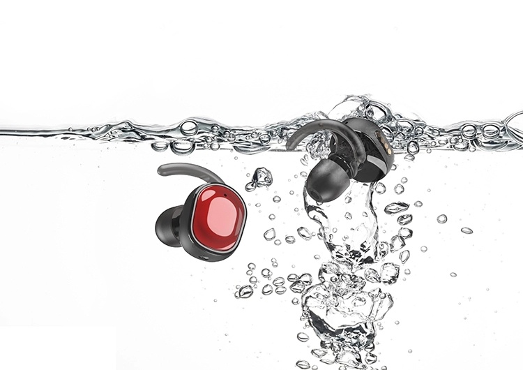 True Wireless in Ear Stereo Waterproof Earbuds (with2600mAh Charging Case)