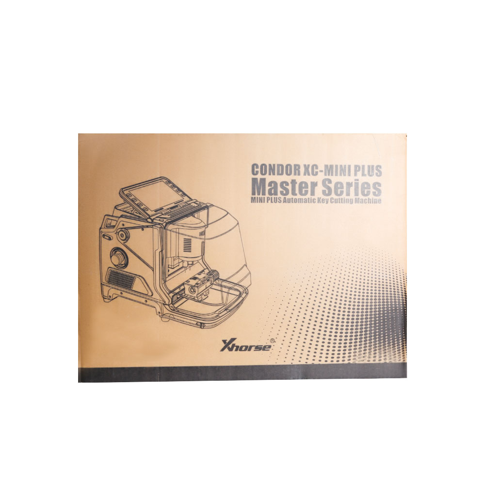 V2.0.3 Xhorse Condor XC-Mini Plus Key Cutting Machine (Condor XC-MINI II) Master Series (16)