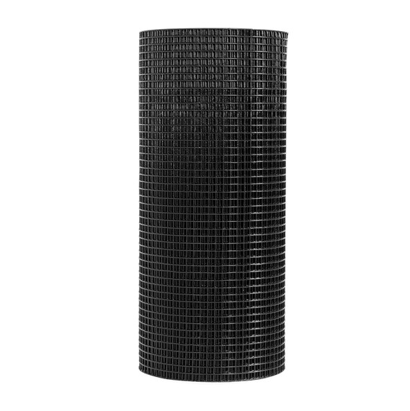 black colored welded wire mesh rolls