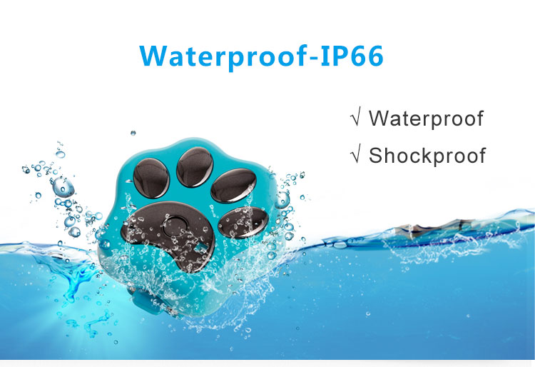 Rf-v32 Waterproof mini gps pet tracker for cat dog