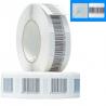 Anti Theft RF 4*4cm Soft Barcode Label Sticker Tag 8.2 MHz EAS Security Barcode Label Roll