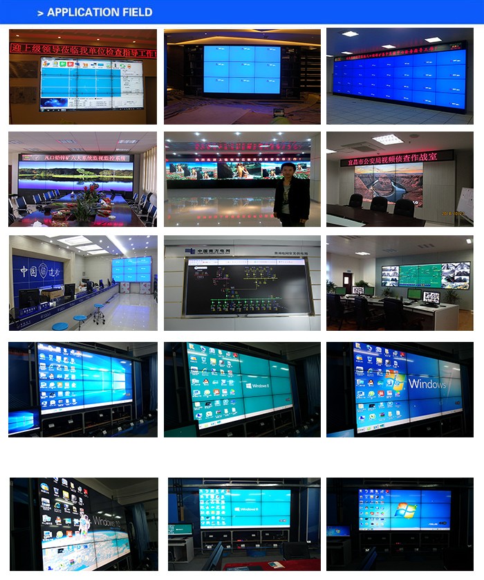 hot sale 46" led display big screen video wall lcd display screen lcd video wall