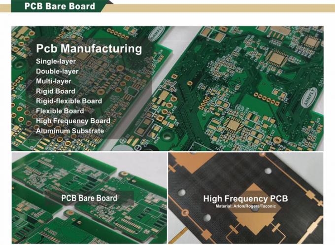 Rogers Fr4 0.8 mm 1.2 mm Heavy Copper PCB Circuit Board 0