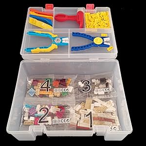 diy building blocks lego tool bead storage box
