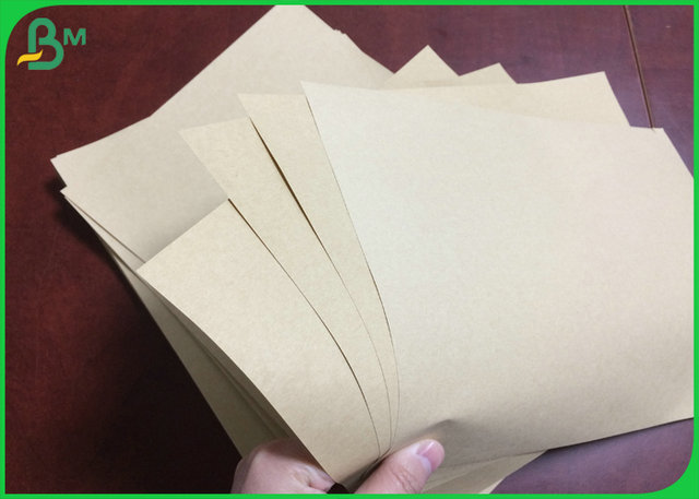 A0 A1 120gsm 150gsm Unbleached Brown Kraft Paper Roll For Normal Package 