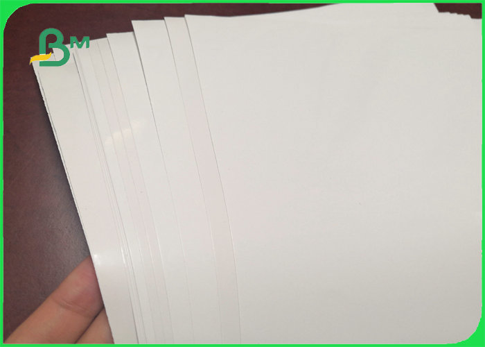 80gsm Super White Gloss Mirror Cast Coated Paper For Sticker 20 x 30 inches