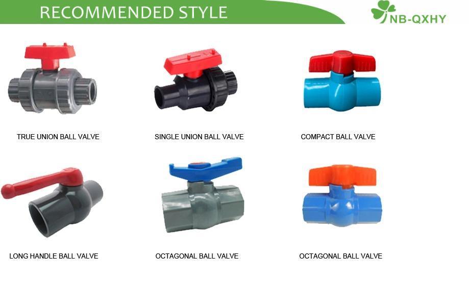 Nb-Qxhy Hot Sale CPVC Green Handle Compact Therad Ball Valve with Bangladesh Market