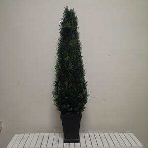 China 1m Steel Frame Artificial Topiary Tree For Christmas on sale 