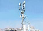 Iso9001 Self Supporting Tripod Rooftop Cell Tower 15m Tv Transmitter Towers
