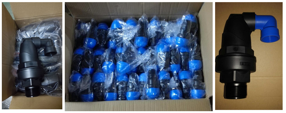 China Ball Valve Plastic Air Valve 3/4&quot; Inch Evacuation Valve Irrigation PVC Air Release Valve