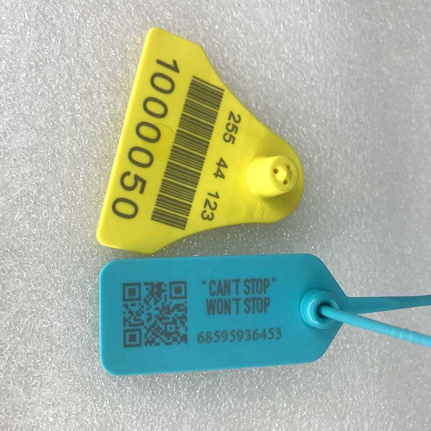 laser marking numbers on ear tag