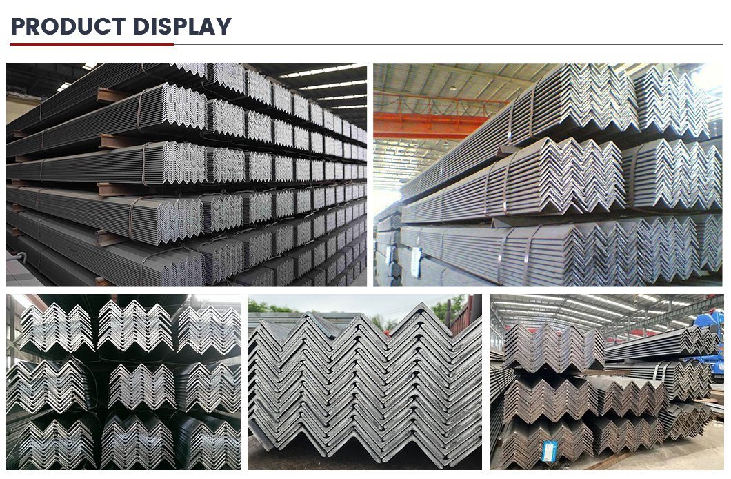 Factory Sale Low Carbon Angle Steel/Carbon Steel Construction Industry Welded Punched Angle Bar