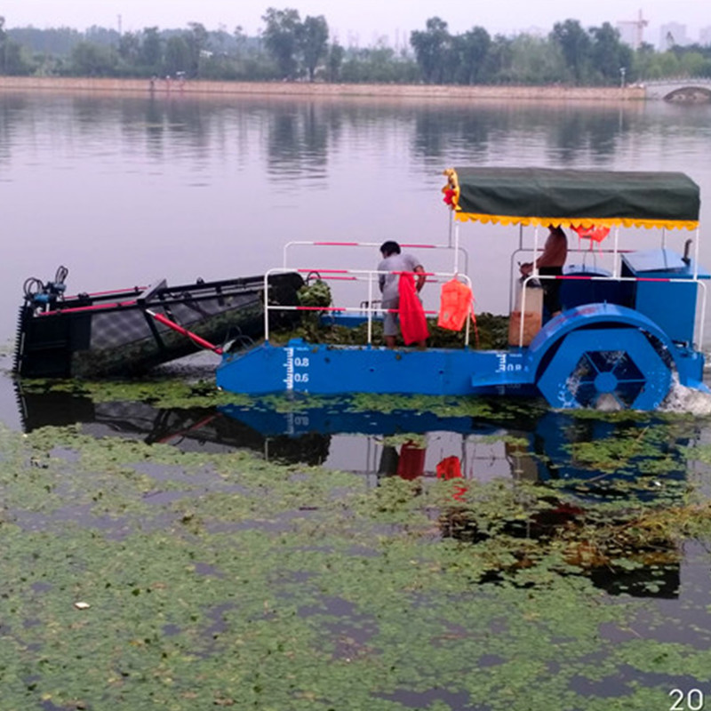 aquatic weed harvester,water hyacinth harvester machine