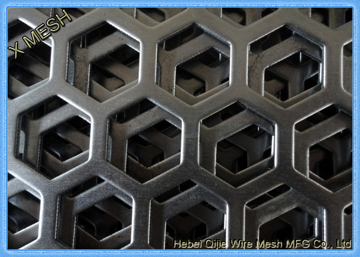 hexagonal hole perforated hole sheets