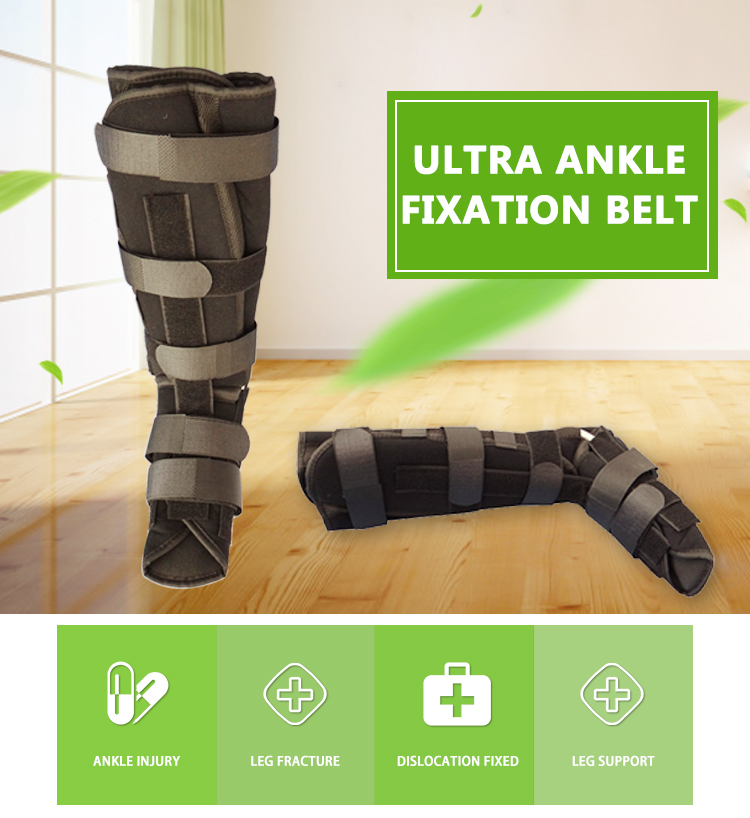 Adjustable Knee Splint Brace Orthopedic Leg Support