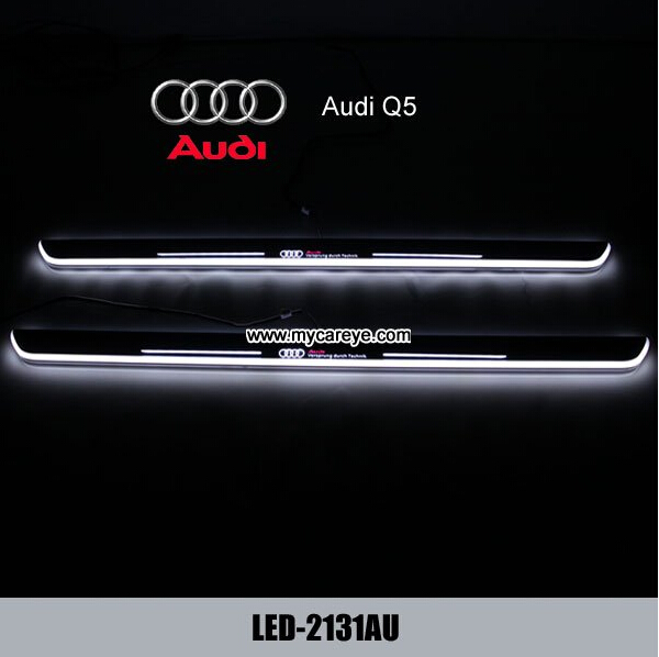 audi moving led door panel sill