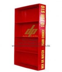 China Cardboard sidekick display stand with offset printing manufacture on sale 
