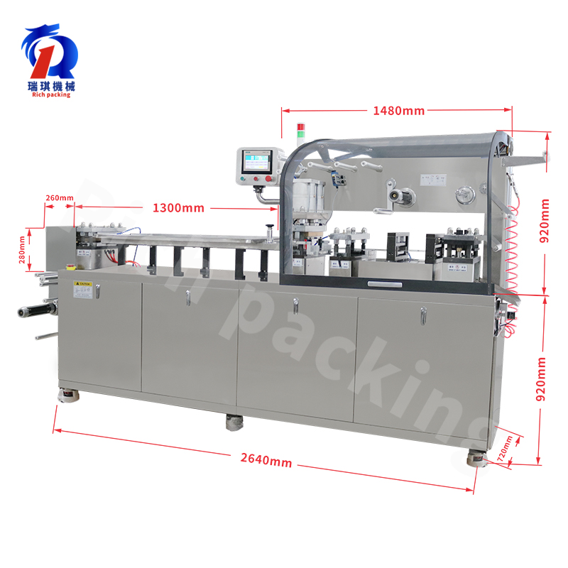 automatic thermoforming blister capsule machine