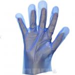 Les gants jetables de CPE d'examen médical lissent S/M/L/XL de relief ISO/CE/FDA/SGS clair bleu