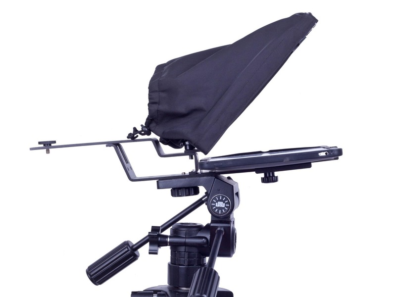 Mini Prompter out door interview TC-PAD Foldable Reporter Studio Teleprompter for recording/live streaming