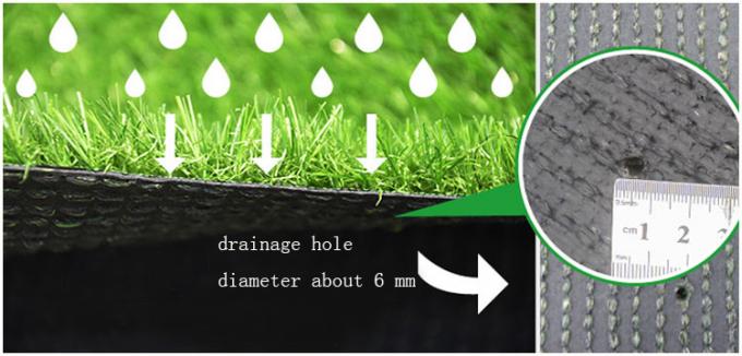 Durable Pet Artificial Turf , Plastic Artificial Grass For Pets UV Resistance