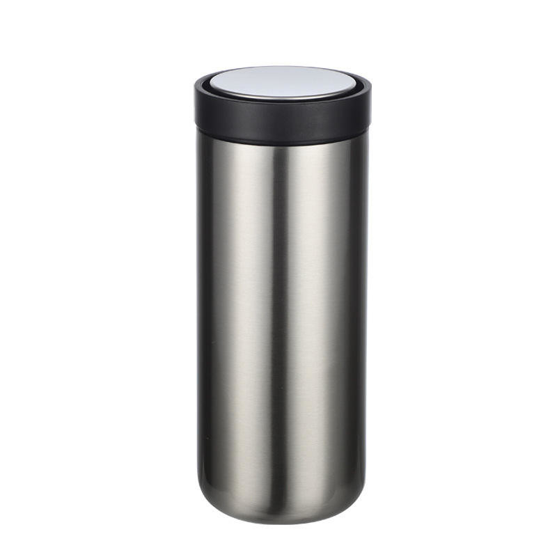360 Degree All-Round Drinking Coffee Mug Double Walls Insulated Travel Tumbler