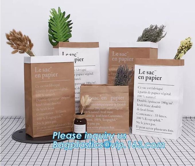 LE SAC EN PAPIER Craft Bag, Multi-purpose Toys Clothes Drawer Organizer Laundry Bag Fruit Flower Plant Pot Cover 2