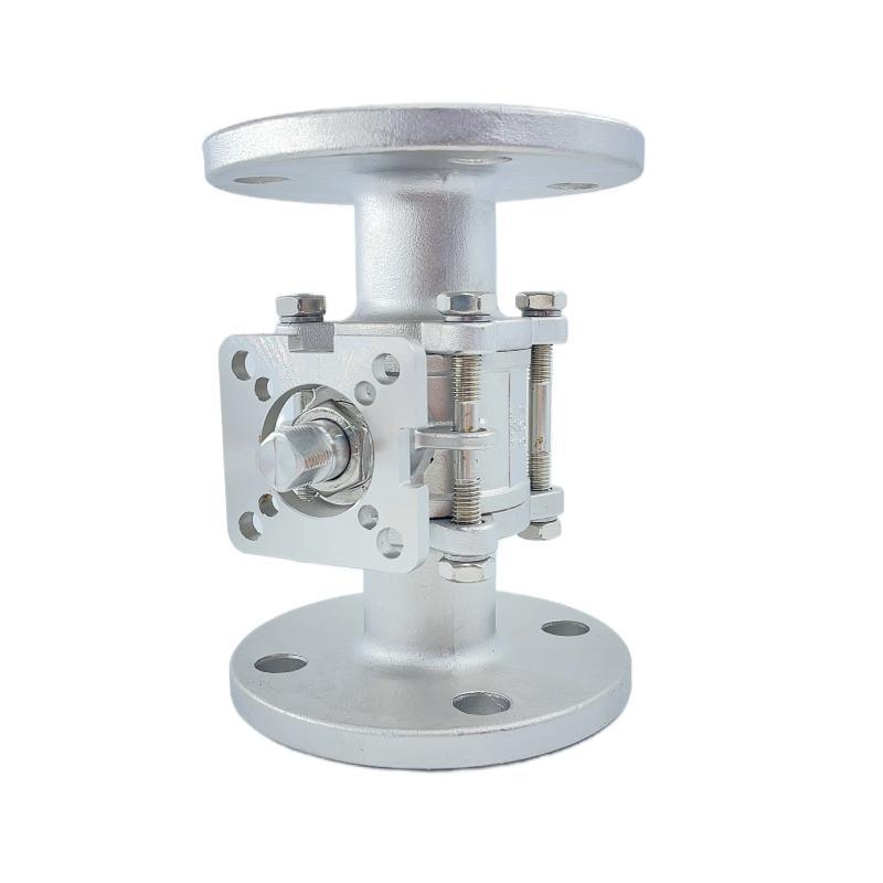 Factory Price 3PC High Platform Industrial Flanged Ball Valve