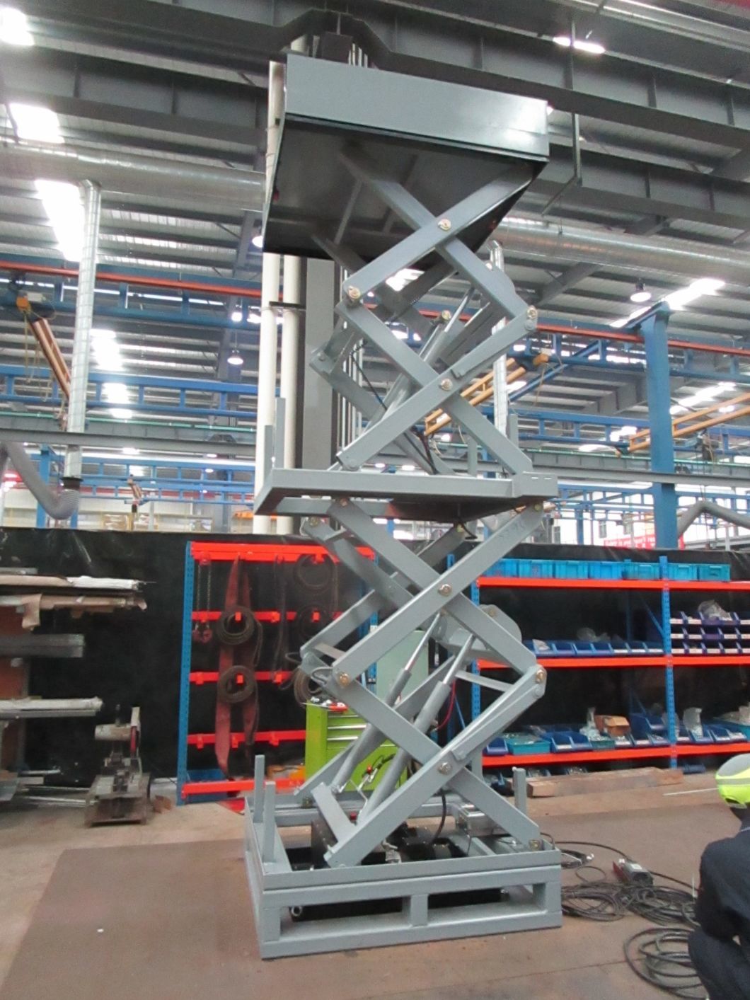 CE Certificate Hydraulic High Lift Table Scissor Type Lift Table for Goods