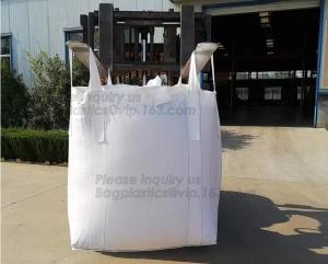 China Durable PP Woven Big Bag From China Big Bag woven bags,1 ton black color sand bag polypropylene pp woven big bag/ jumbo on sale 