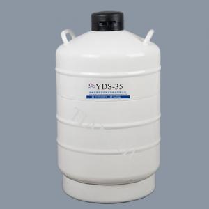 China China aluminum alloy liquid nitrogen dewar 35L  low temperature with cover price in EH on sale 